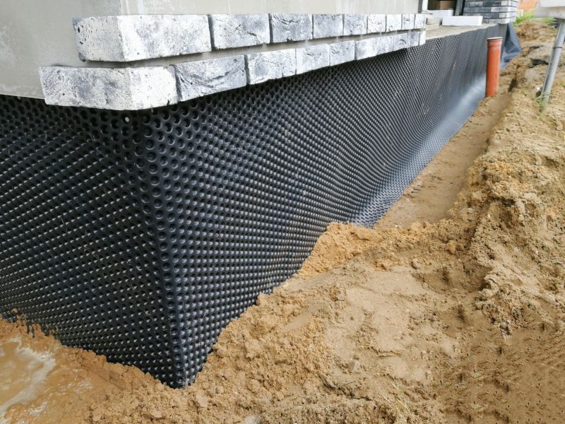 Waterproofing Membrane Setup